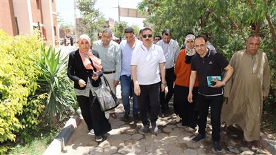 محافظ المنوفية يتفقد مشروعات حياة كريمة ومستشفى أشمون الجديد