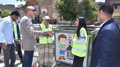 محافظ الأقصر يطلق مبادرة جمّلها تكملها بالبياضية.. ويوجه بإنهاء مشروع الصرف بمنطقة الروافعة خلال عام