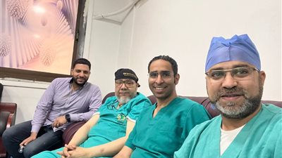 فريق طبي بمستشفيات جامعة الفيوم ينجح في استئصال ورم سرطاني متشعب في الوجه وسقف الحلق