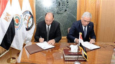 النائب العام ورئيس جامعة المنصورة يوقعان بروتوكول تعاون في التعليم والبحث العلمي والتدريب