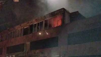 تجدد النيران في شركة أدوية بمحيط وسط البلد