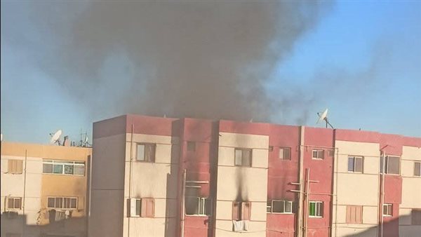 حريق في السويس