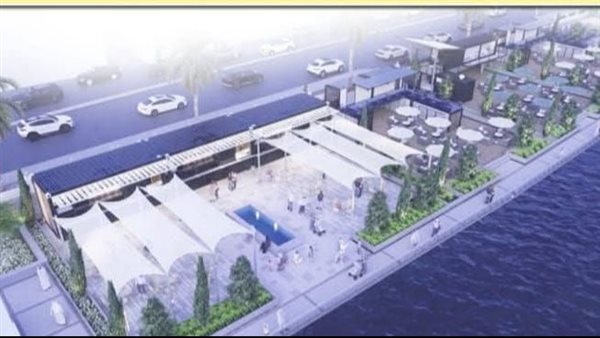 المخطط لممشى كورنيش