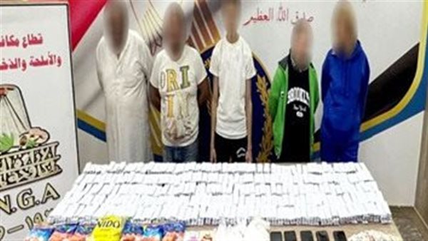  المتهمين والمضبوطات 