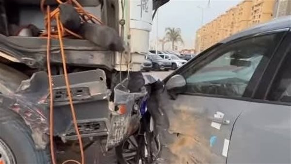 جانب من الحادث 