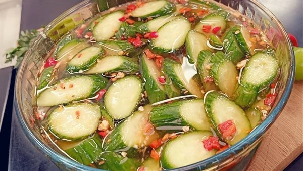 طريقة عمل مخلل الخيار