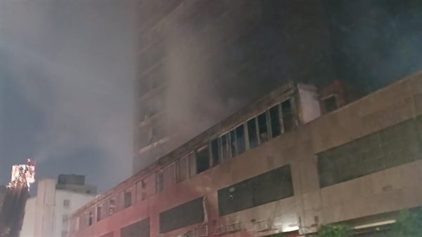 جانب من الحريق 