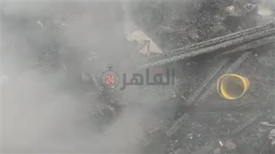 الحماية المدنية تحاول السيطرة على حريق بمنزل في قرية أبنهس بالمنوفية