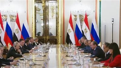 السيسي من موسكو: نعتز باتفاقية الشراكة الشاملة مع روسيا الموقعة في 2018