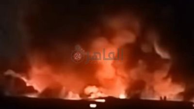 إصابة 3 أشخاص في حريق مخزن بلاستيك بالمنوفية