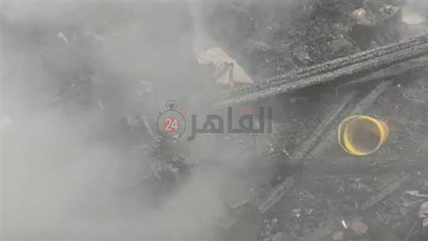 جانب من الحريق 