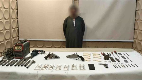 المتهم والمضبوطات