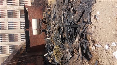 مخلفات أخشاب وقش.. السيطرة على حريق داخل مدرسة بطنطا 