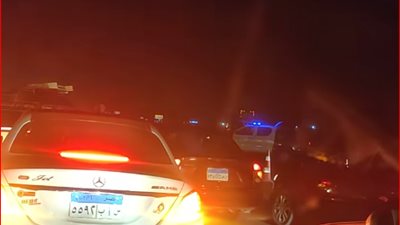حادث مروع يعطل حركة المرور على طريق مصر الإسكندرية الصحراوي لأكثر من ساعة