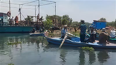 لليوم الثاني.. استمرار عمليات البحث عن جثمان شاب غرق في فرع رشيد بين المنوفية والبحيرة
