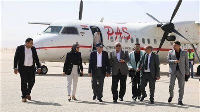 محافظ الوادي الجديد يستقبل مستشار الرئيس للتنمية المحلية