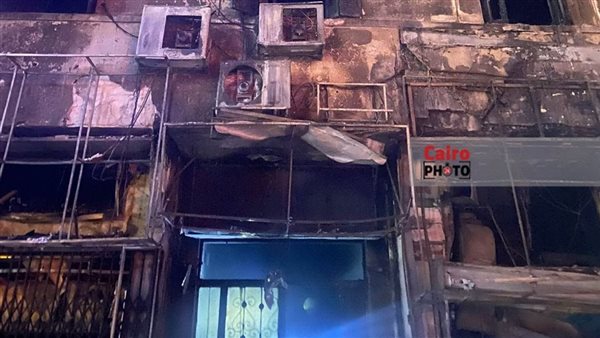 صور من الحريق