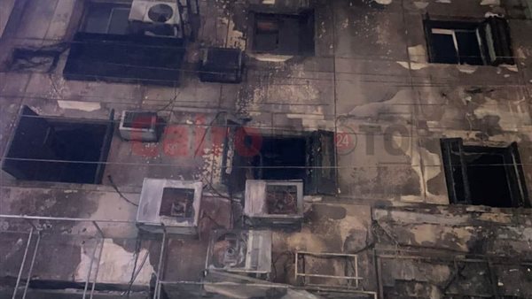 حريق مطعم ميدان سفير