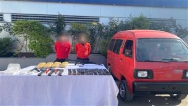 المتهمان والمضبوطات