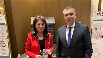 درية شرف الدين تزور جناح اتحاد إذاعات وتليفزيونات التعاون الإسلامي بملتقى الإعلام في الكويت 