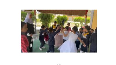 على أنغام خطوة وبرقصة سلو.. جدل واسع بسبب صغار بالحضانة في كفر الشيخ يحاكون يوم الزفاف في نشاط الفرح