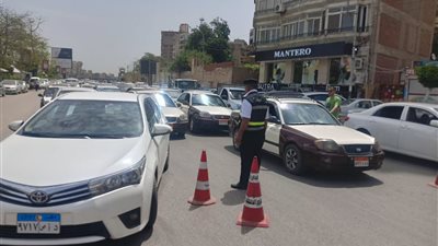 محافظ الدقهلية يتابع حملة للكشف عن تعاطي المخدرات والمخالفات المرورية بالمنصورة