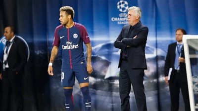 سر مكالمة أنشيلوتي مع نيمار بعد تدريب منتخب البرازيل