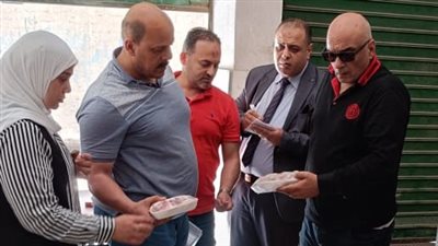 ضبط 178 كيلو لحوم فاسدة بمخزن تابع لأحد المطاعم بالإسكندرية
