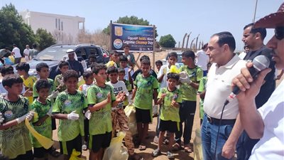انطلاق حملة ننظف اليوم لننقذ الغد بمدينة دهب | صور