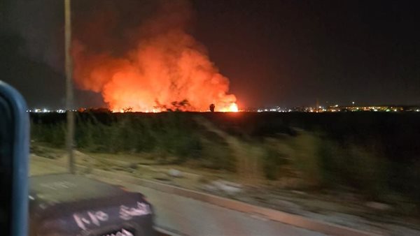 صورة للحريق 