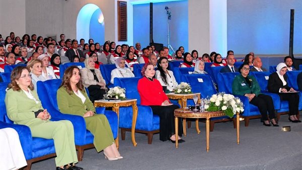 جانب من لقاء السيدة