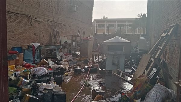 السيطرة على حريق