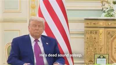 خلال لقاء إعلامي| فيديو لـ ترامب يثير الجدل على السوشيال ميديا.. ما القصة؟ 