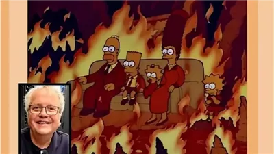 بعد وفاته.. من هو ستيف بيبون كاتب مسلسل عائلة سيمبسون؟