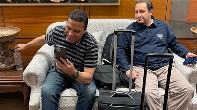 وصول الفوج الأول للرياضيين من ليبيا بقيادة حسام البدري | صور