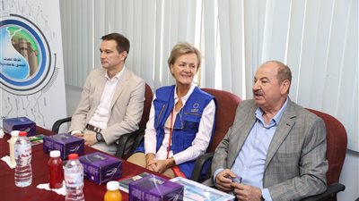 سفيرة الاتحاد الأوروبي تزور محطة المعالجة الغربية للصرف الصحي بالإسكندرية