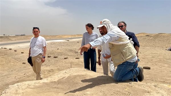 البعثة الأثرية بالفيوم