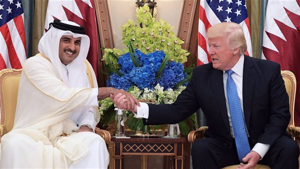 ترامب وتميم بن حمد