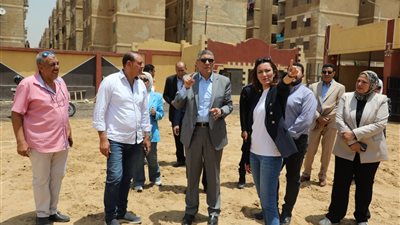 محافظ الجيزة يعلن تطوير ورفع كفاءة طريق أبو الهول السياحي بالهرم