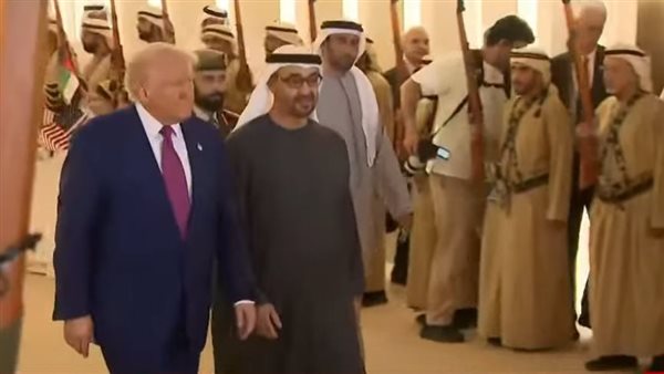 ترامب وبن زايد