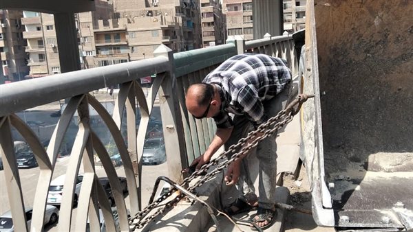 إصلاح كوبري أرض اللواء