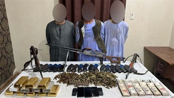 المتهمون والمضبوطات