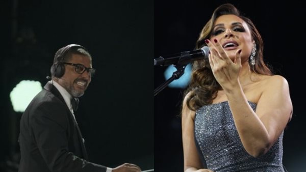 أنغام وهاني فرحات