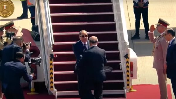 وصول الرئيس السيسي