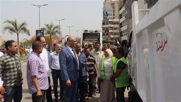 محافظ القليوبية خلال