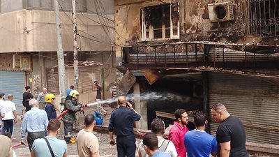 رغم امتداده لمحل مجاور.. لا إصابات إثر نشوب حريق في مخزن كنافة وبسبوسة بالدقهلية