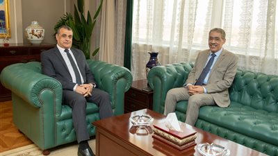 راجمة الصواريخ رعد 200 والمركبة المدرعة سينا 200.. وزير الإنتاج الحربي يستعرض أحدث المنتجات خلال لقائه ضياء رشوان