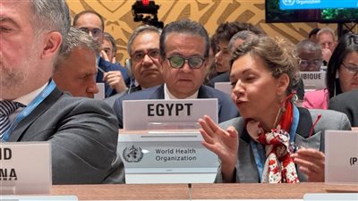 نائب رئيس الوزراء من جنيف: الصحة حق لا يؤجل.. وندعو لدعم الأشقاء في فلسطين والسودان