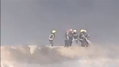 بعد تجدد النيران للمرة الثانية.. الحماية المدنية تسيطر على حريق مصنع الكوك بالتبين