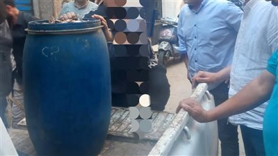 ضبط 200 كيلو أسماك مملحة غير صالحة للاستهلاك الآدمي بالمنوفية